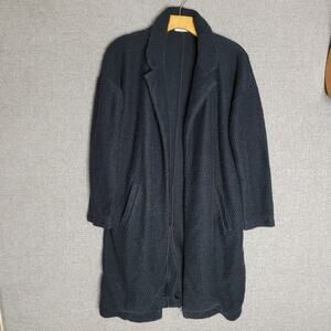 MARINE LAYER BIRDSEYE LONG CARDIGAN , SIZE S